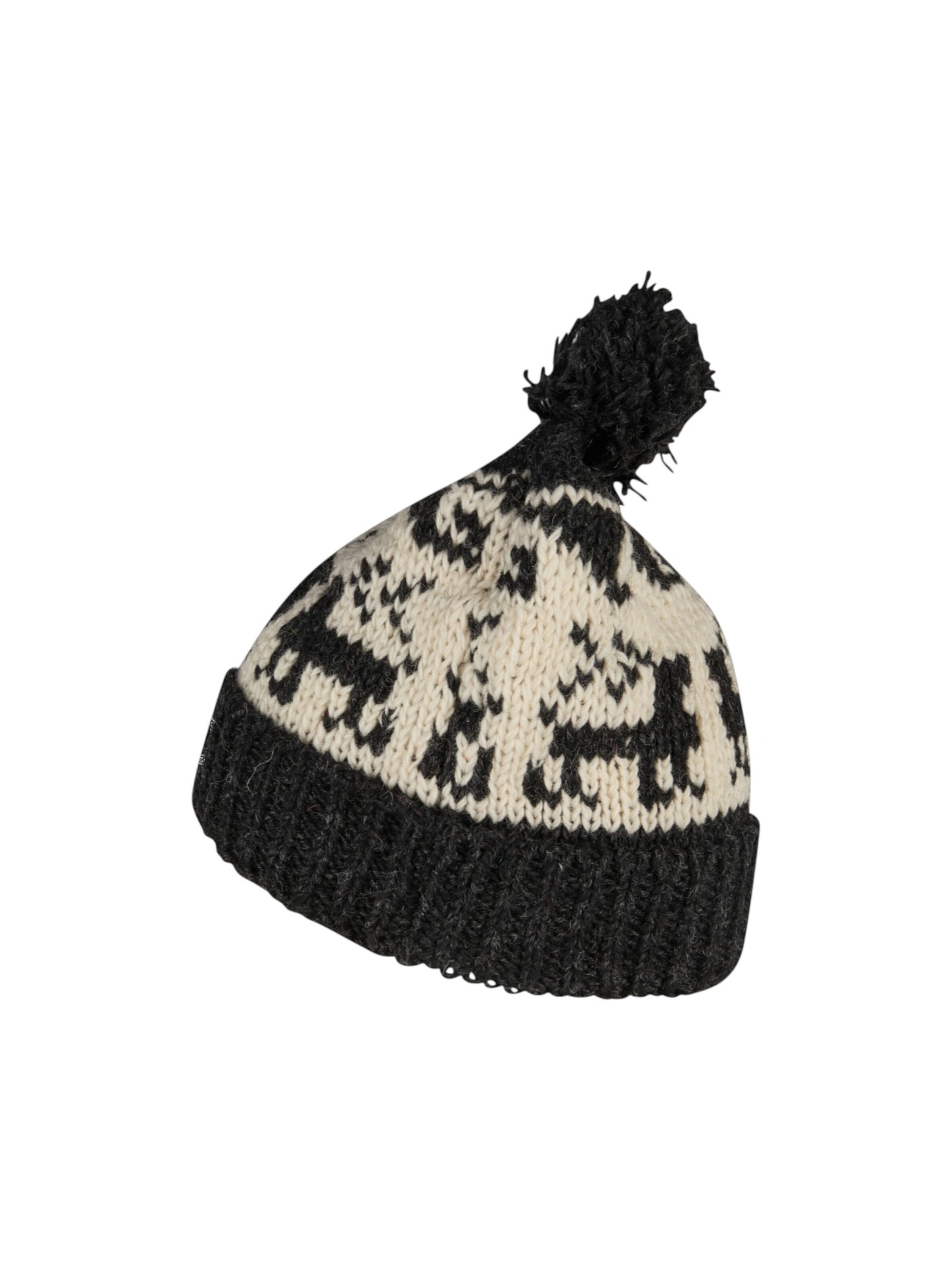 THC Natural Line Beanie 'THC 606' in Black