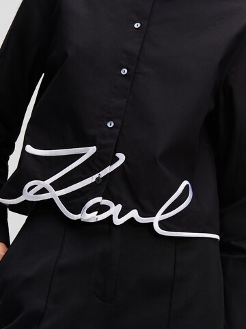 Karl Lagerfeld - Blusa en negro