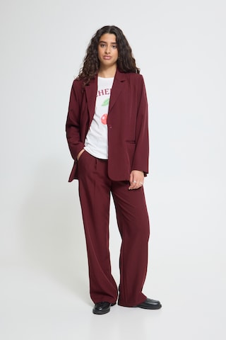 ICHI Blazer in Red