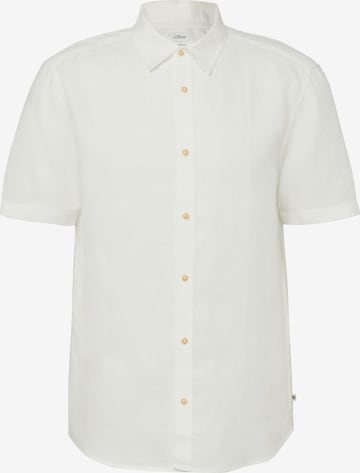 s.Oliver Hemd in Beige: Vorderseite