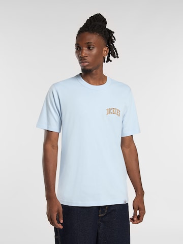 DICKIES Μπλουζάκι 'AITKIN' σε μπλε: μπροστά