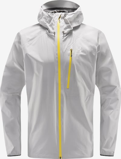 Haglöfs Funktionsjacke 'L.I.M' in gelb / grau / hellgrau, Produktansicht