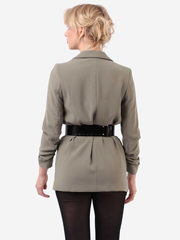 Haute Cuir - Cinturón 'Linked Wide Belt' en negro