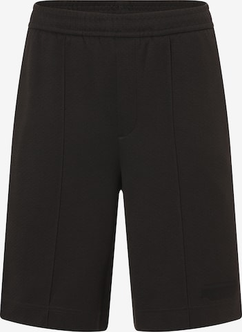 BOSS Green Pants 'Hurley' in Black: front