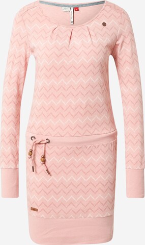 Ragwear Sukienka 'ALEXA' w kolorze różowy: przód