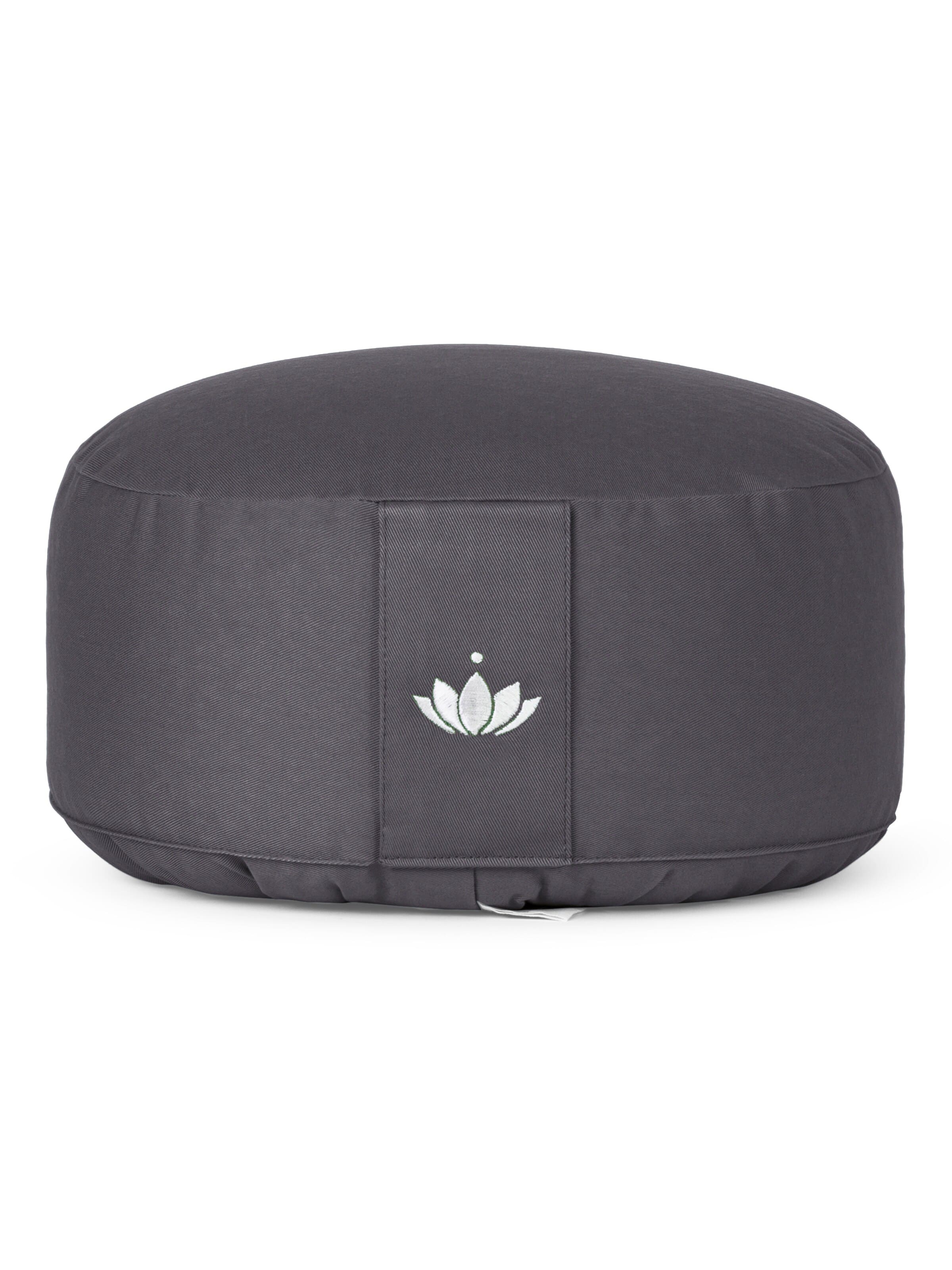 LOTUSCRAFTS Fitness Equipment 'Meditationskissen Lotus' in Grey: front