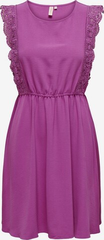 Robe Only Maternity en violet : devant