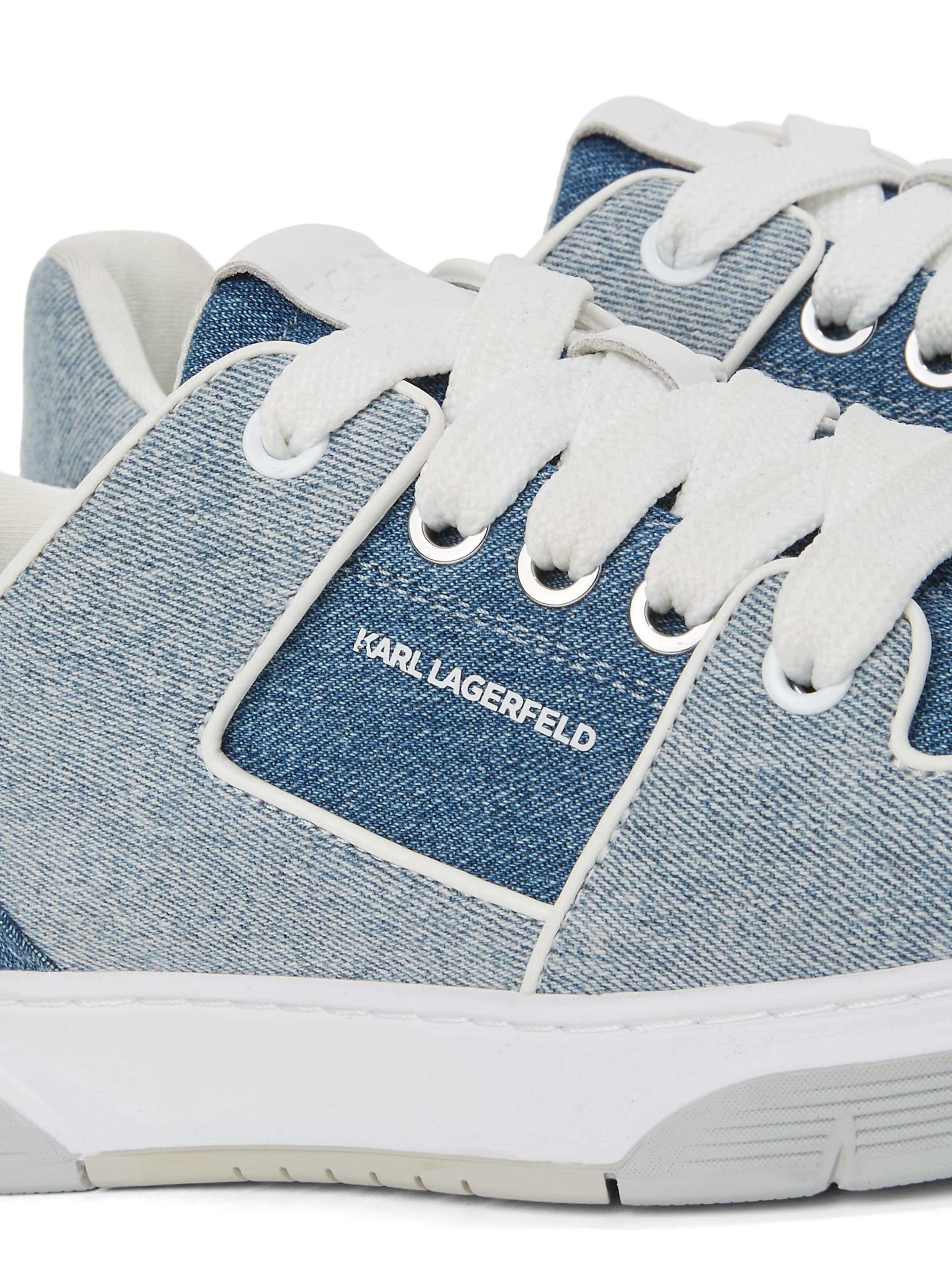 KARL LAGERFELD JEANS - Sapatilhas baixas 'Kourtney' em azul