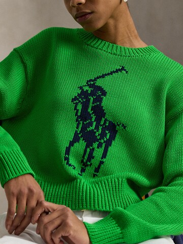 žalia Polo Ralph Lauren Megztinis