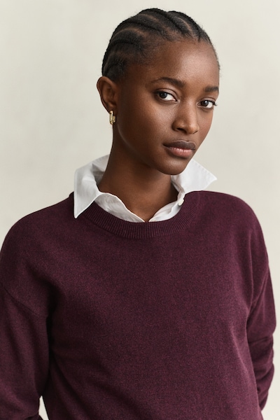 GANT Sweater in XS in Wine red, Item view