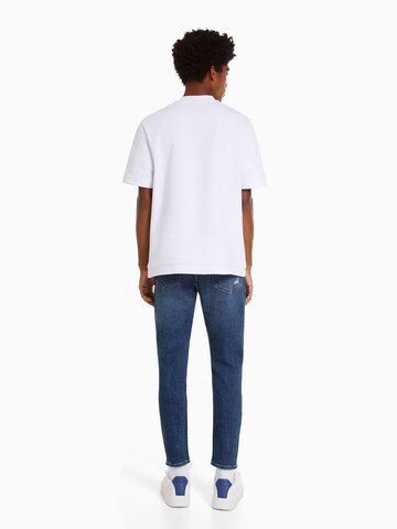 Bershka Regular Jeans in Blauw