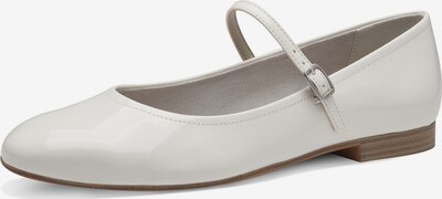 TAMARIS Strap ballerina in White, Item view