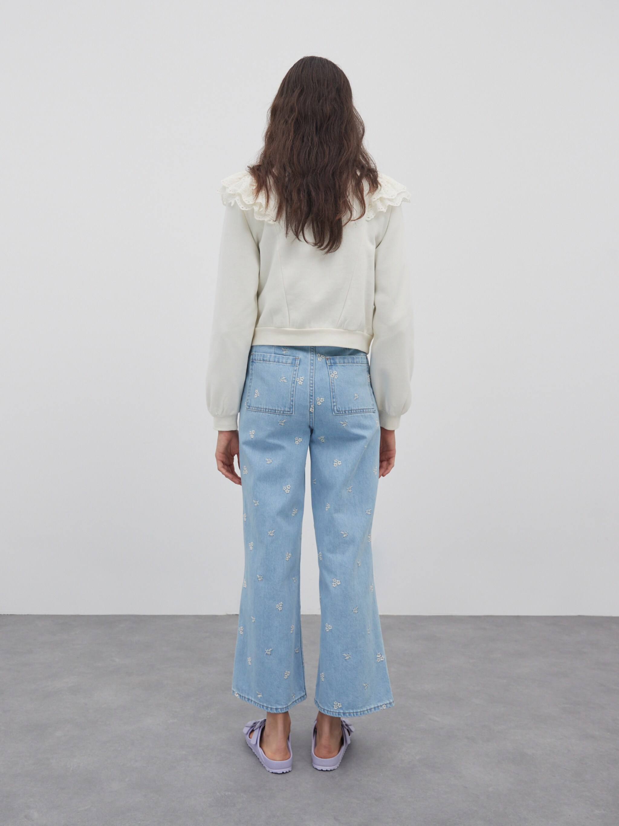 EDITED Producten Jeans 'Chrissy' Blauw denim
