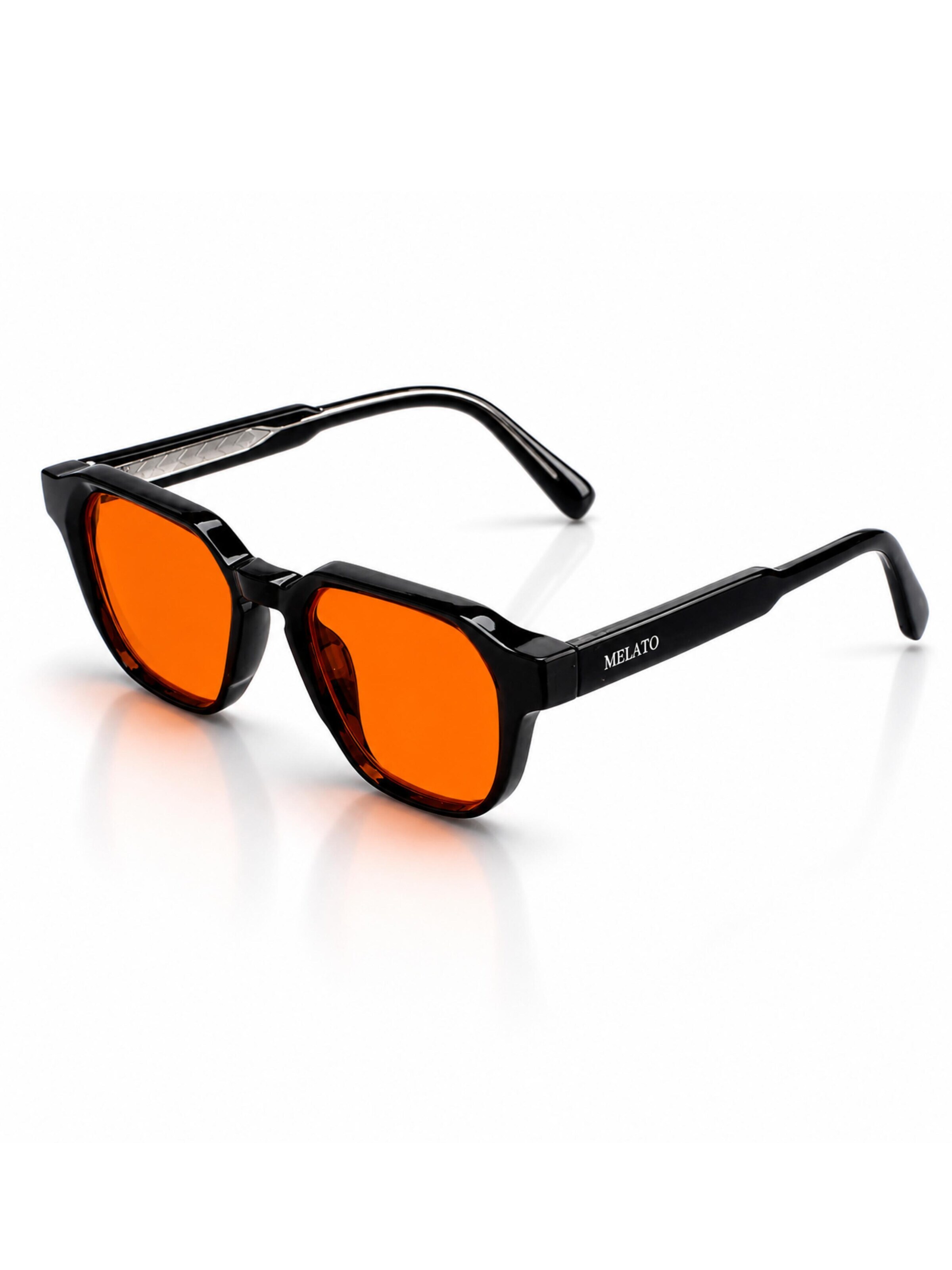 Lunettes 'Meridian' Melato en orange