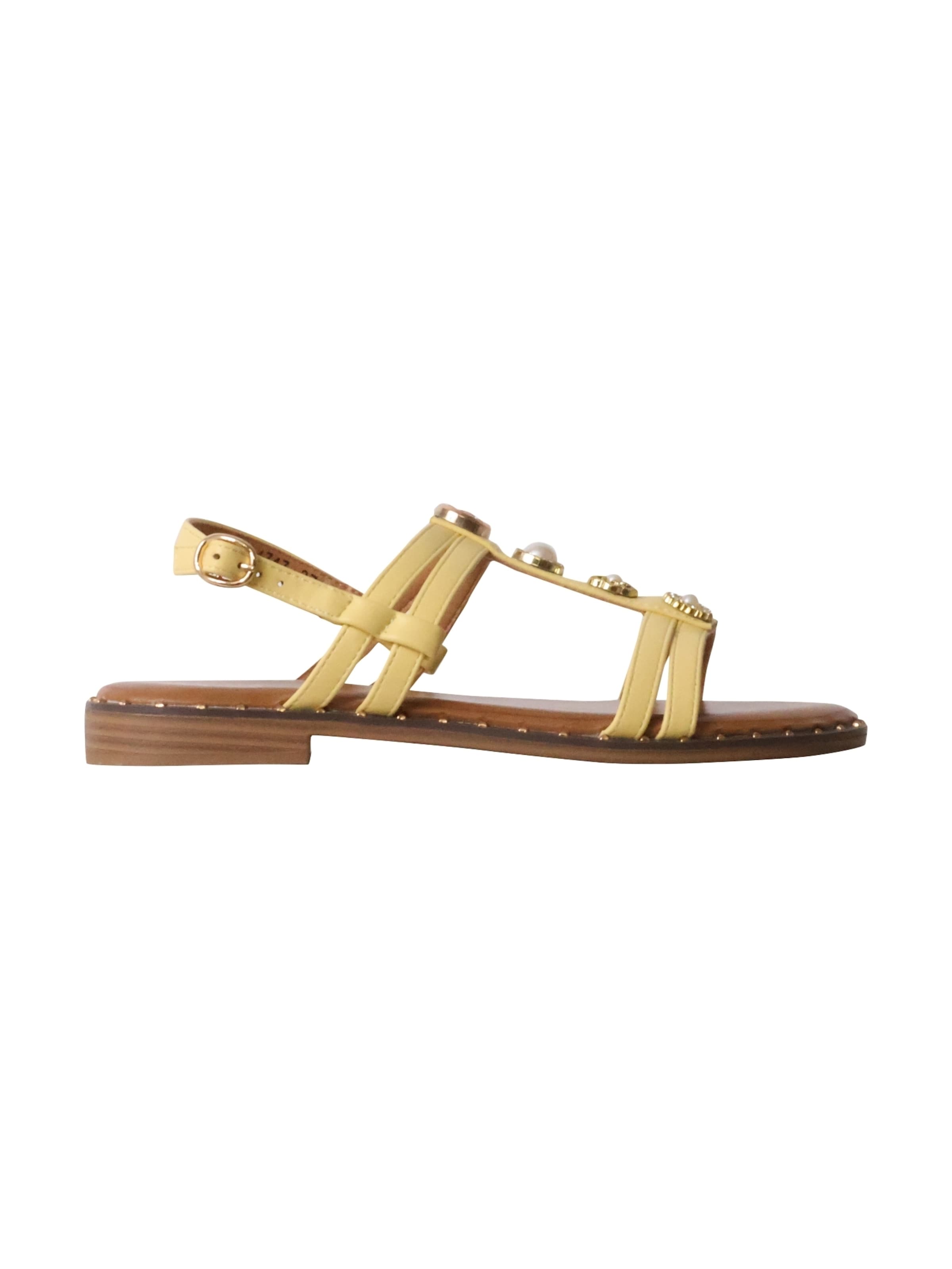 Super Mode Sandal in Yellow