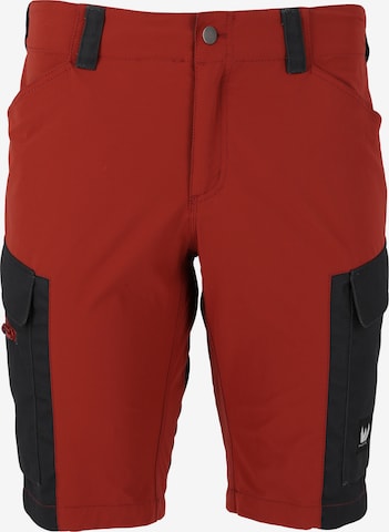 Whistler Regular Workout Pants 'ROMMY' in Red: front