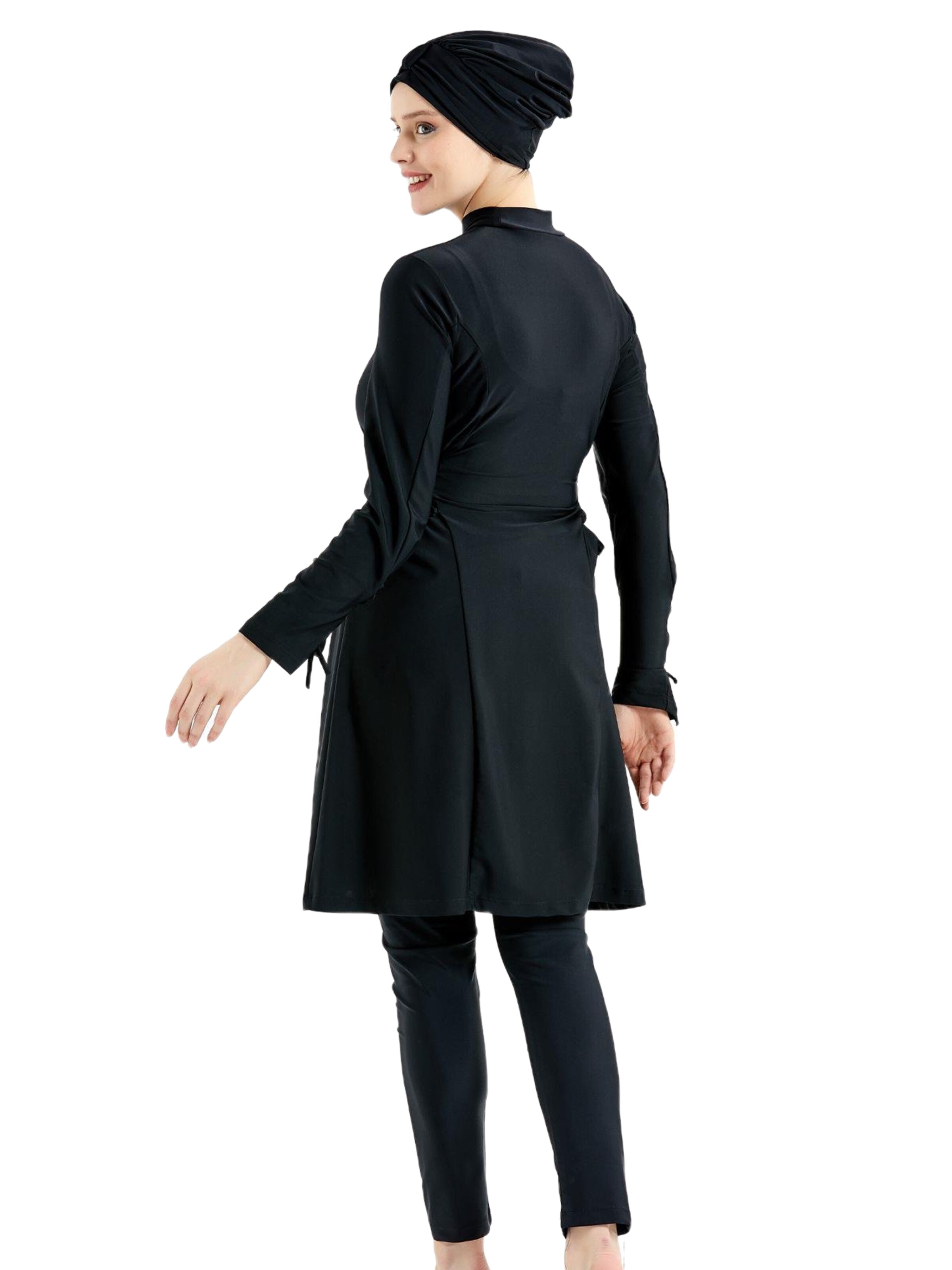 C&City Badeanzugkleid in Schwarz