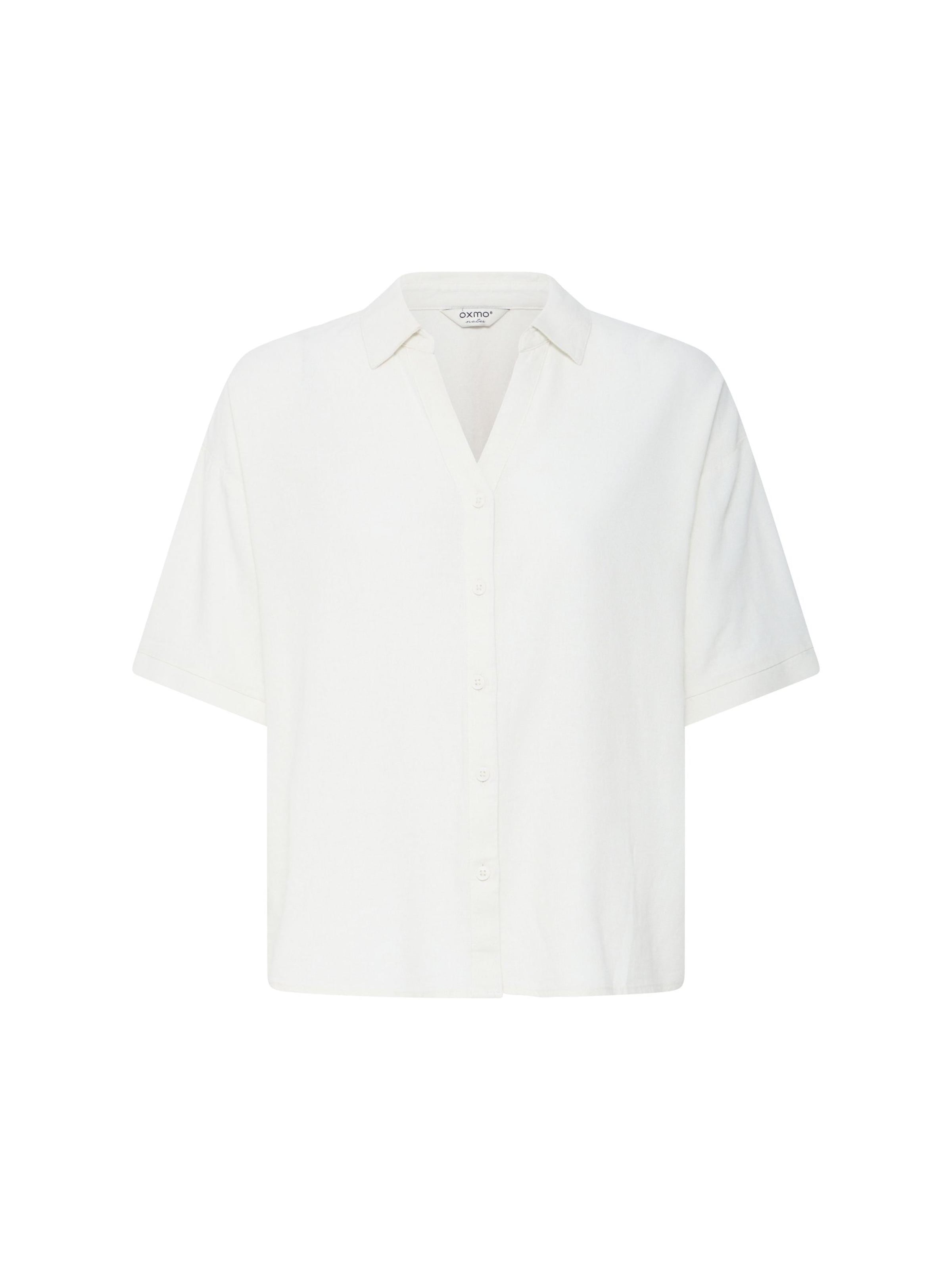 Chemisier ' OXNInna ' Oxmo en blanc : devant