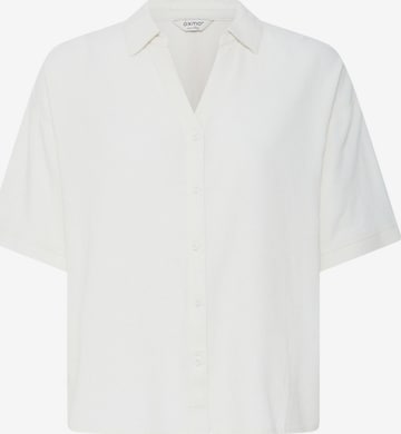 Chemisier ' OXNInna ' Oxmo en blanc : devant