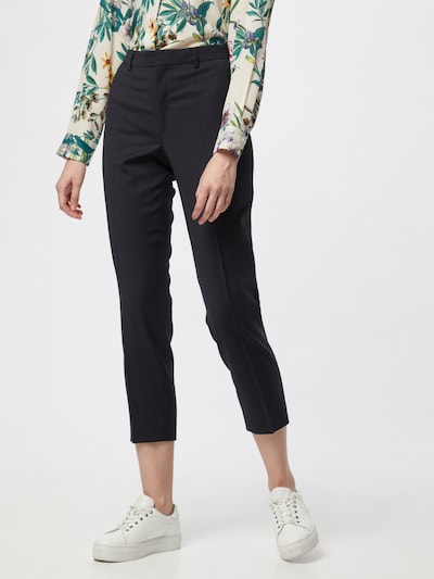 Pantaloni cu dungă 'Emma' Filippa K pe bleumarin, Vizualizare model