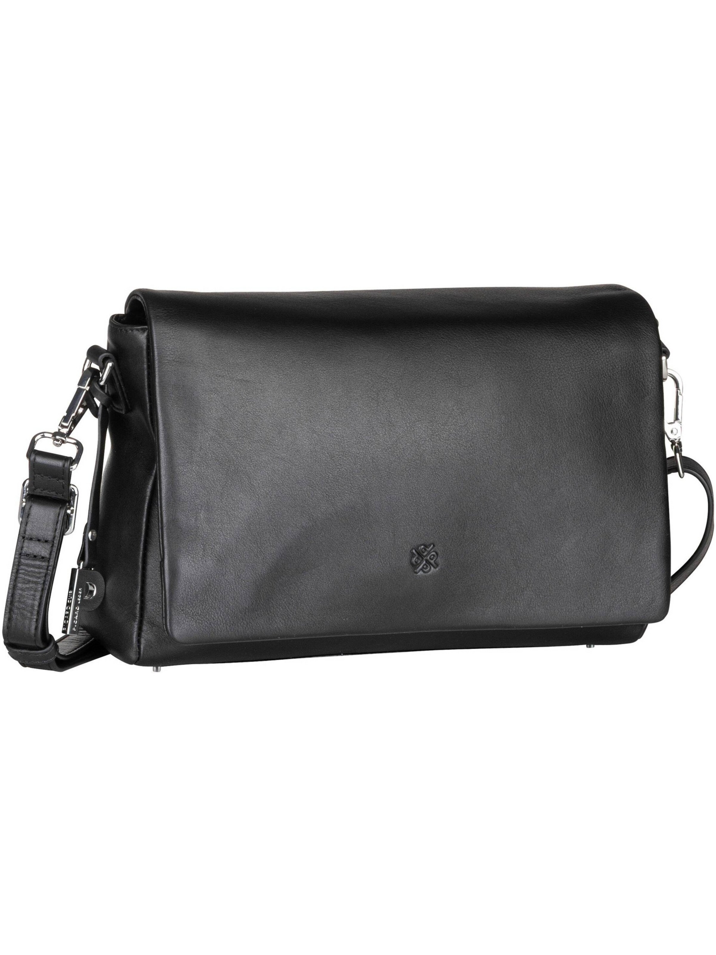 Picard Umhängetasche 'Bali' in Schwarz: Vorderseite