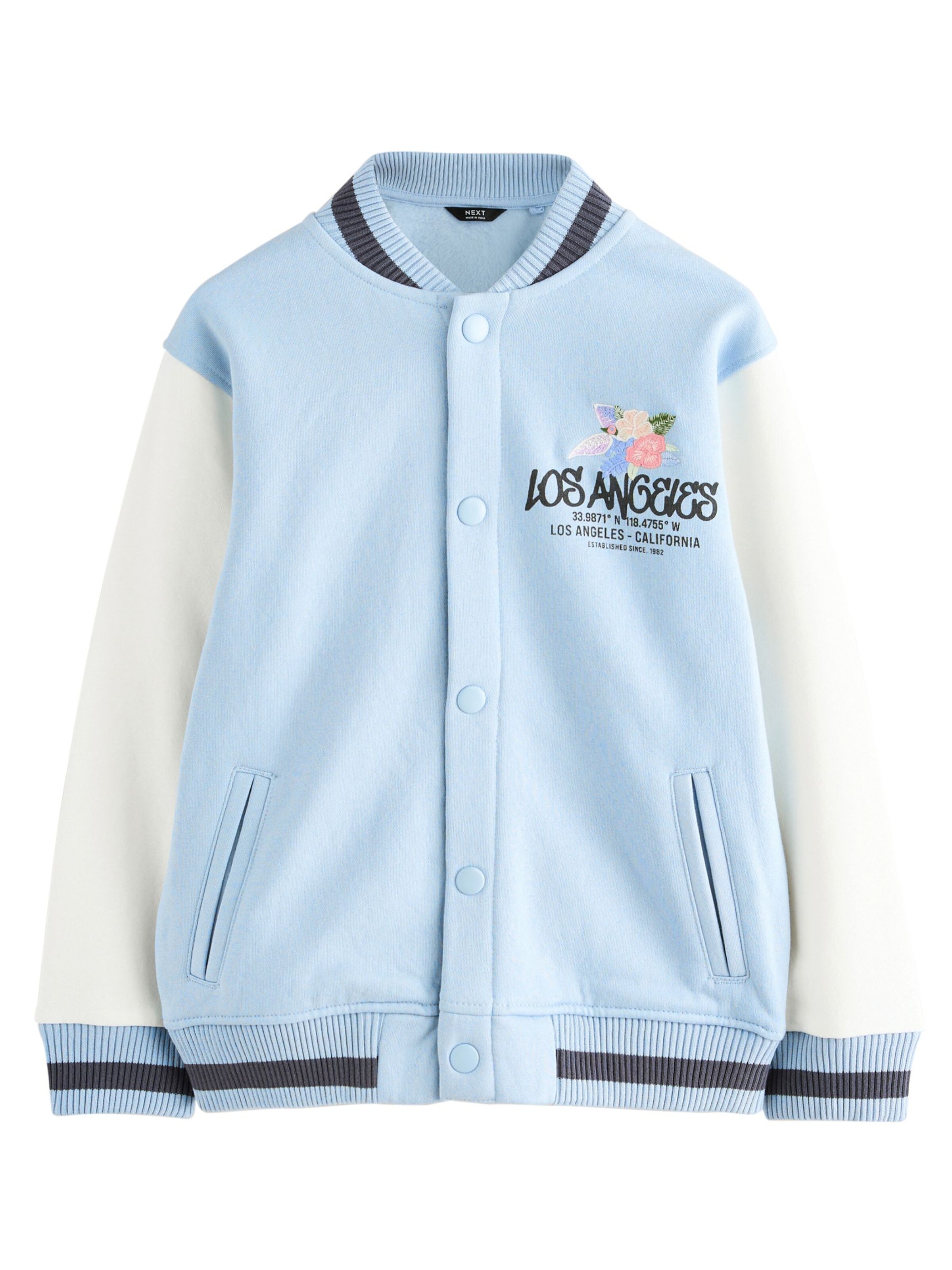 Next Overgangsjakke i blå: forside