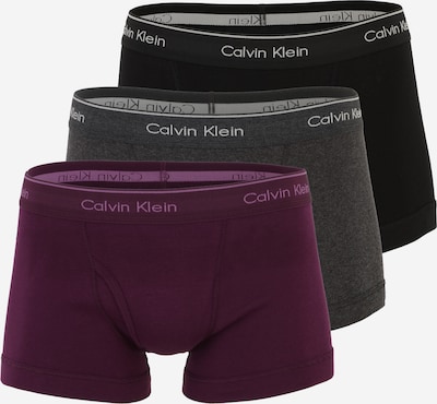 Calvin Klein Underwear Boxershorts in S in graphit / cyclam / schwarz, Produktansicht