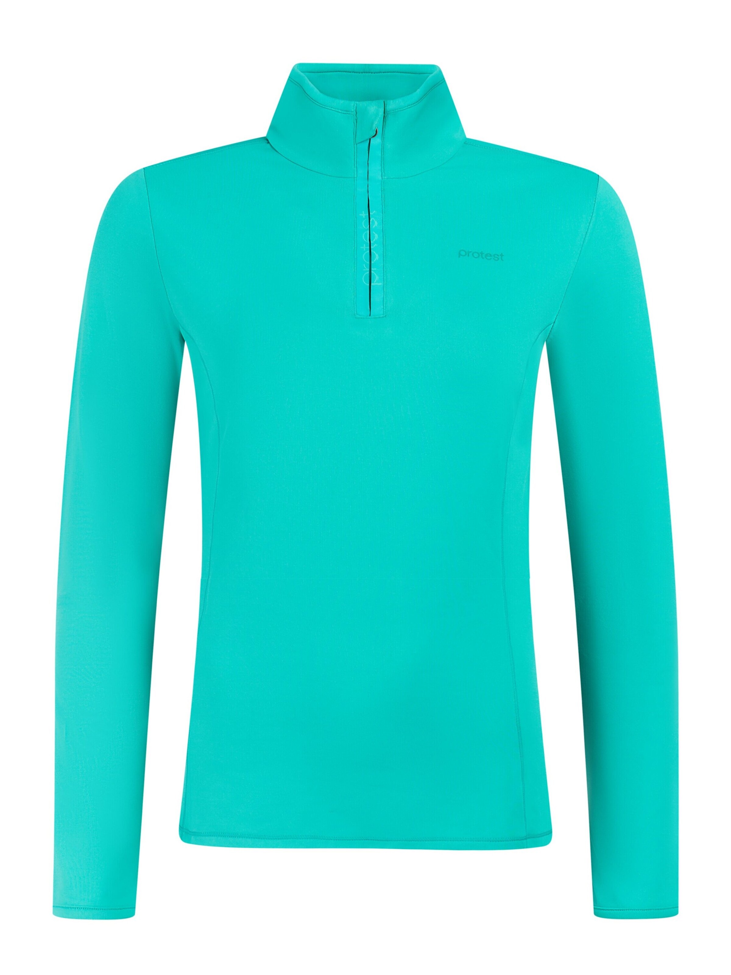 PROTEST Sportief sweatshirt 'REFABRIZ' in Groen: voorkant