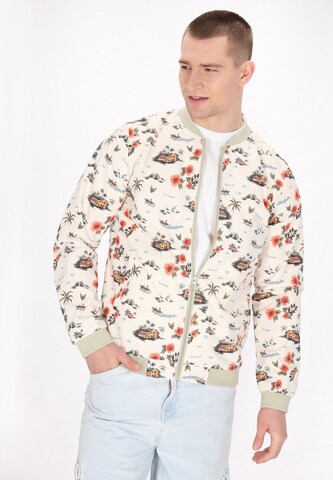 MO Between-season jacket in White: front