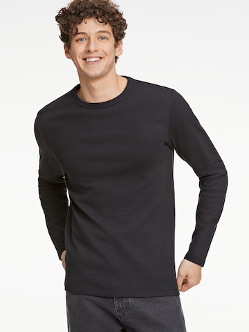 Lindbergh Shirt in Schwarz: Vorderseite