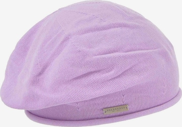 Seeberger Beanie 'Mütze' in Purple: front