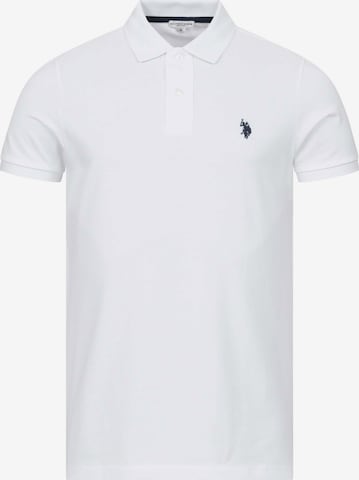 T-Shirt U.S. POLO ASSN. en blanc : devant