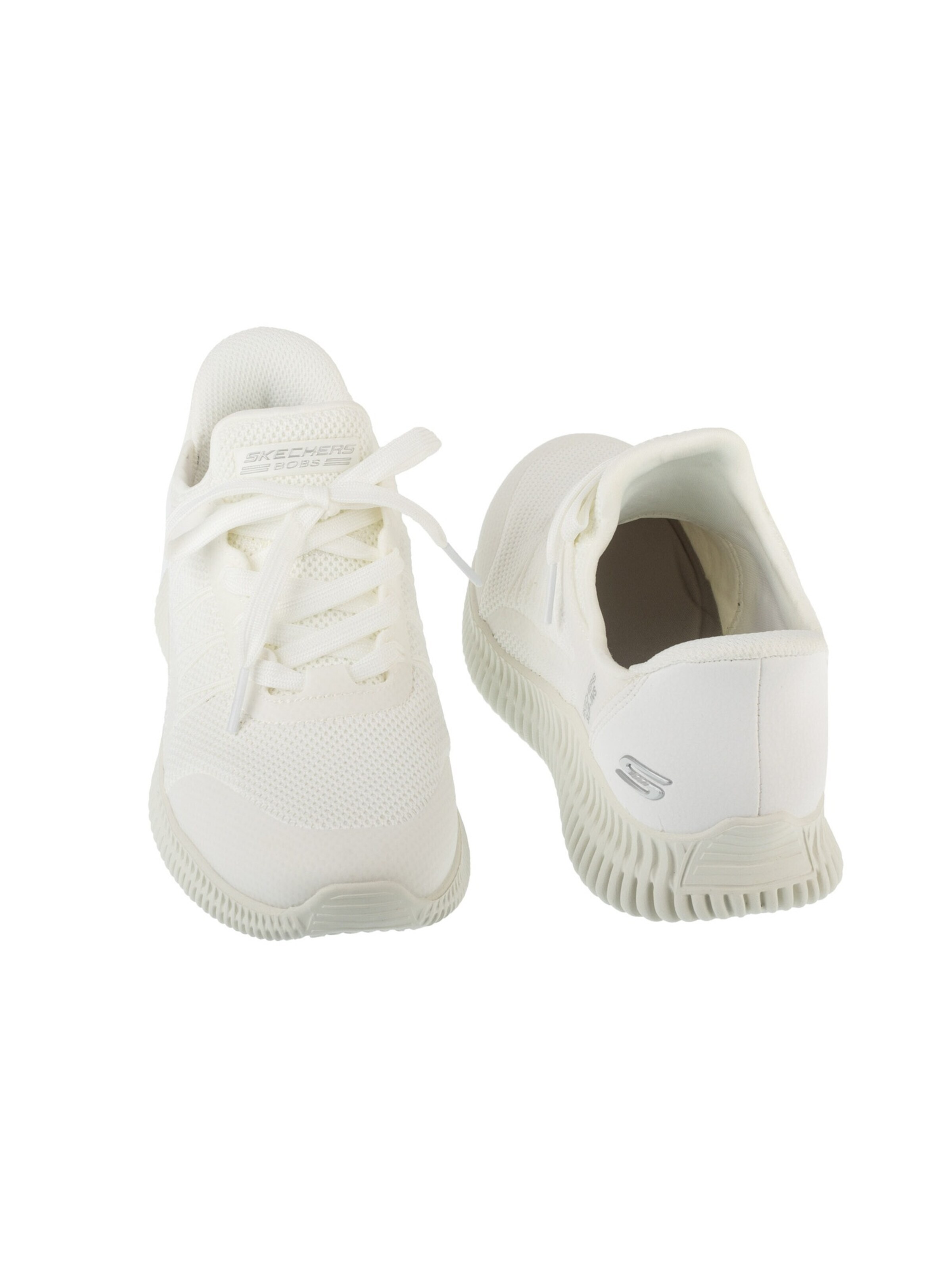 SKECHERS Sneakers laag 'Skechers Bobs Geo Lite - Divine Pace' in Wit
