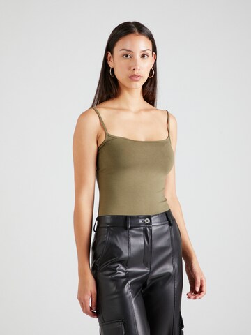 ESPRIT - Top en verde: frente