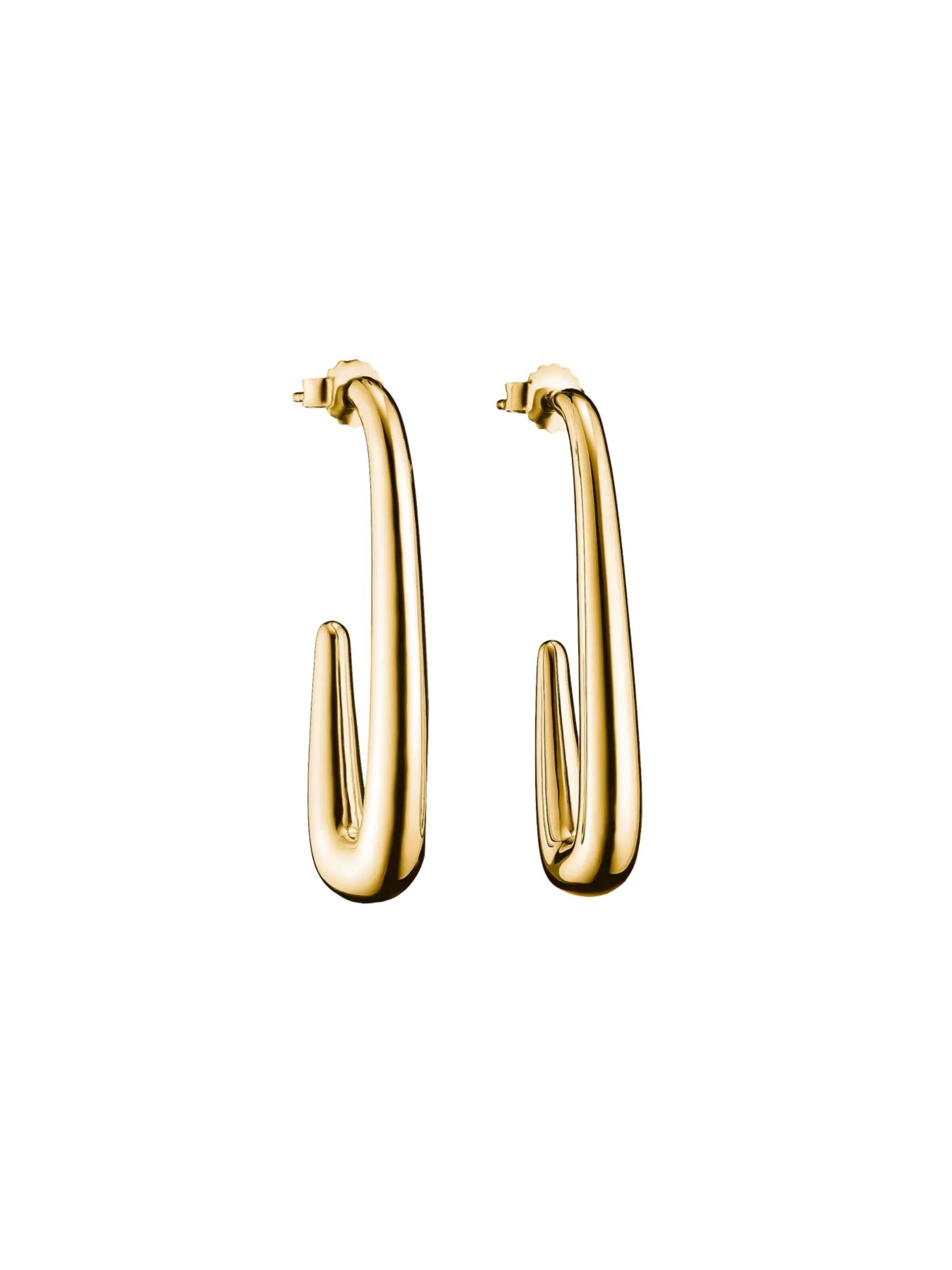 Thomas Sabo Ohrringe 'Vergoldete Längliche Ohrringe mit Offenem Design'‌ in One Size in gold, Produktansicht