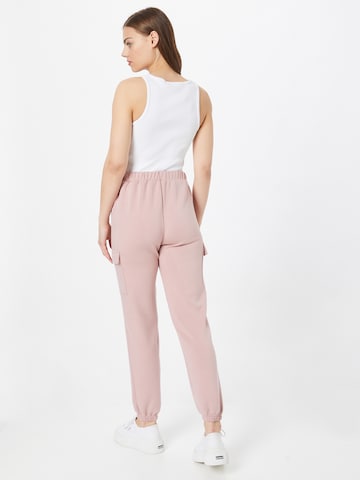 Tapered Pantaloni cargo di Warehouse in rosa