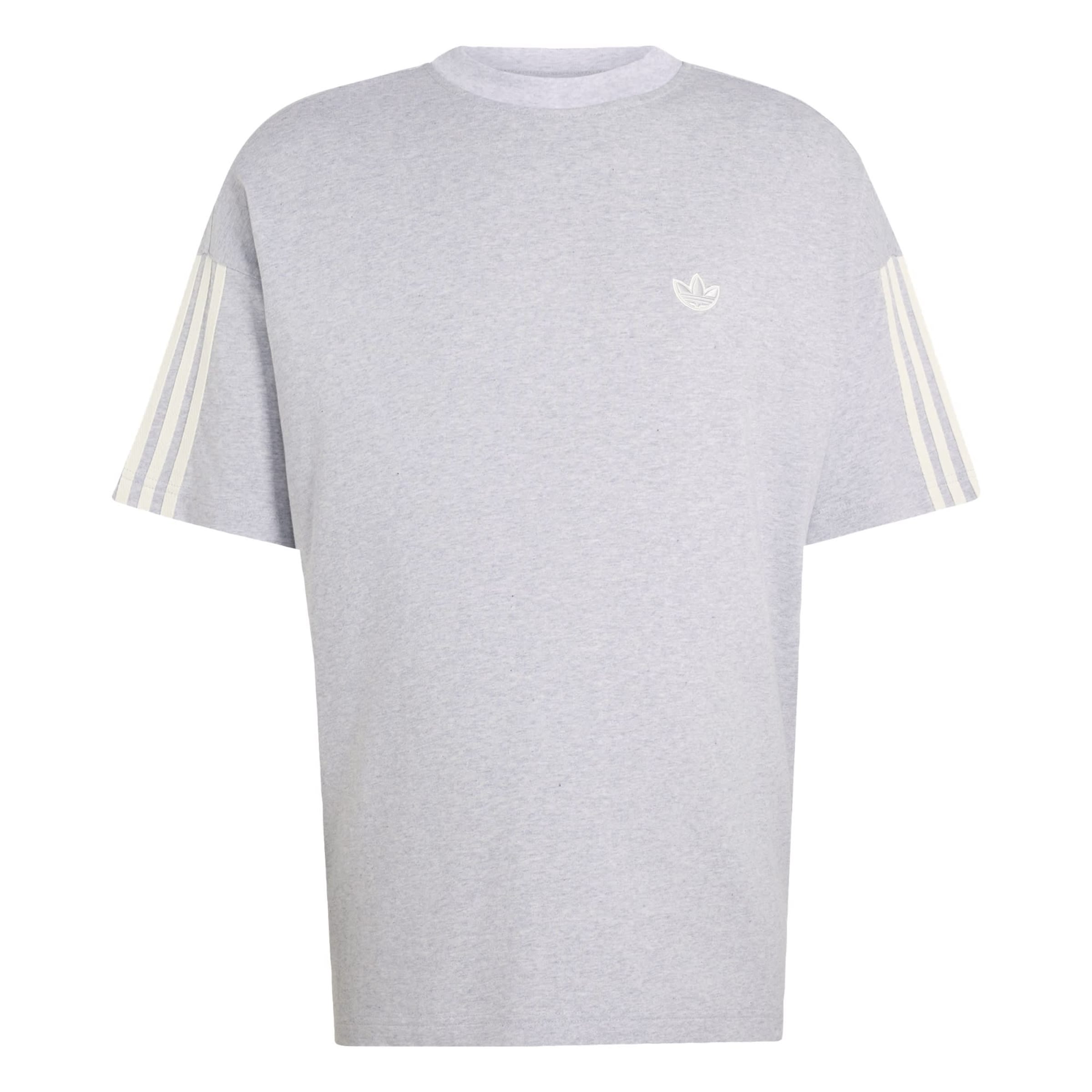 ADIDAS ORIGINALS Shirt in Grey: front