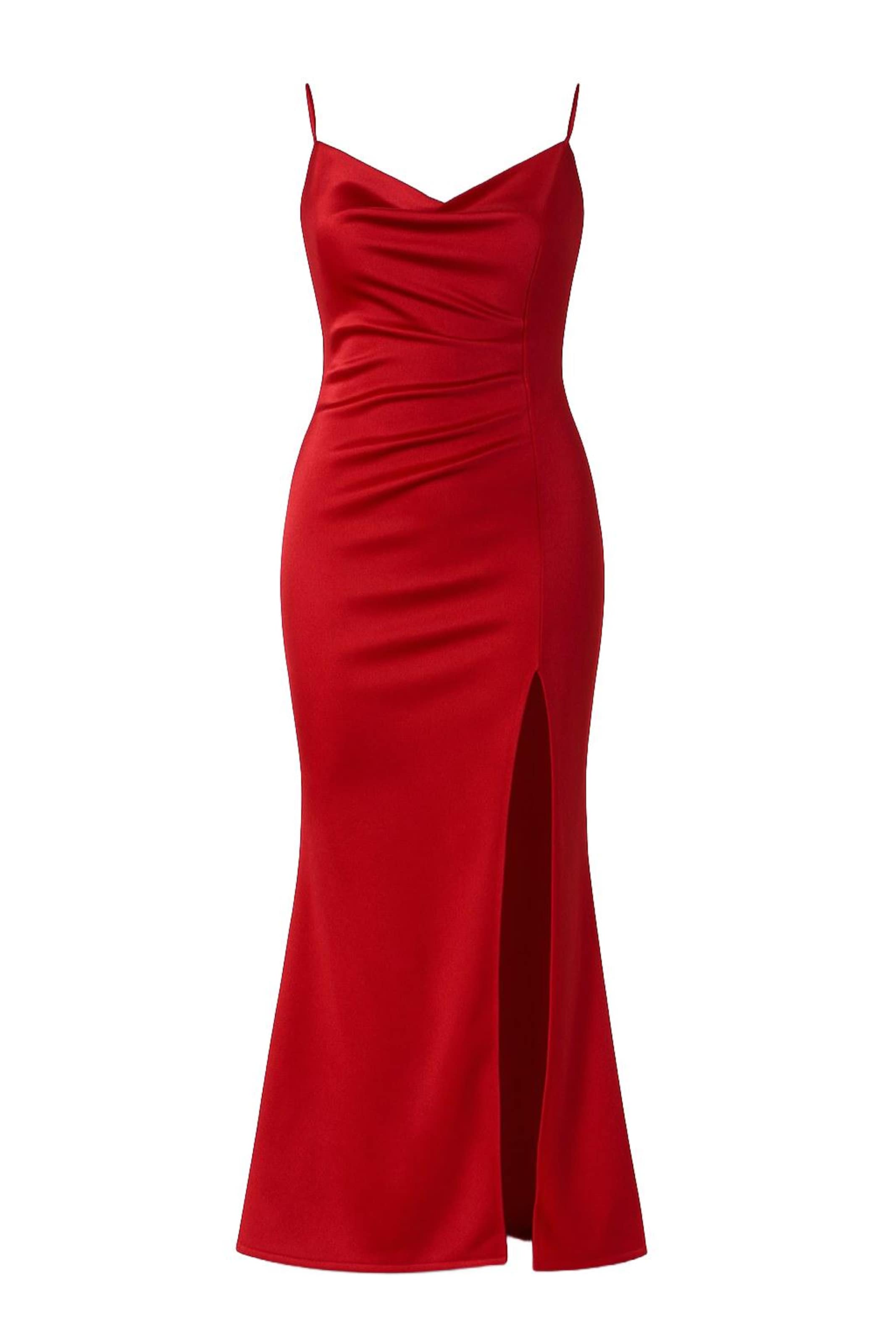 WOMAN VISION Kleid in dunkelrot, Produktansicht