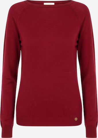 Pull-over 'Donna' Yes Zee en rouge : devant