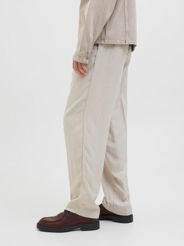 Loosefit Pantalon à plis 'JPSTKarl Skye' JACK & JONES en gris