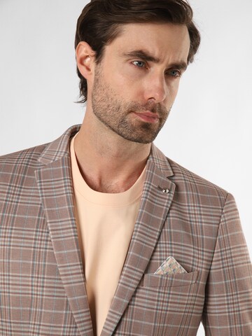 Finshley & Harding London Slim fit Suit Jacket ' Brixdon2 ' in Beige