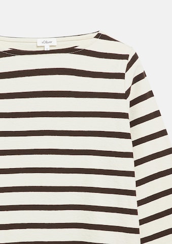 Sweat-shirt s.Oliver en marron