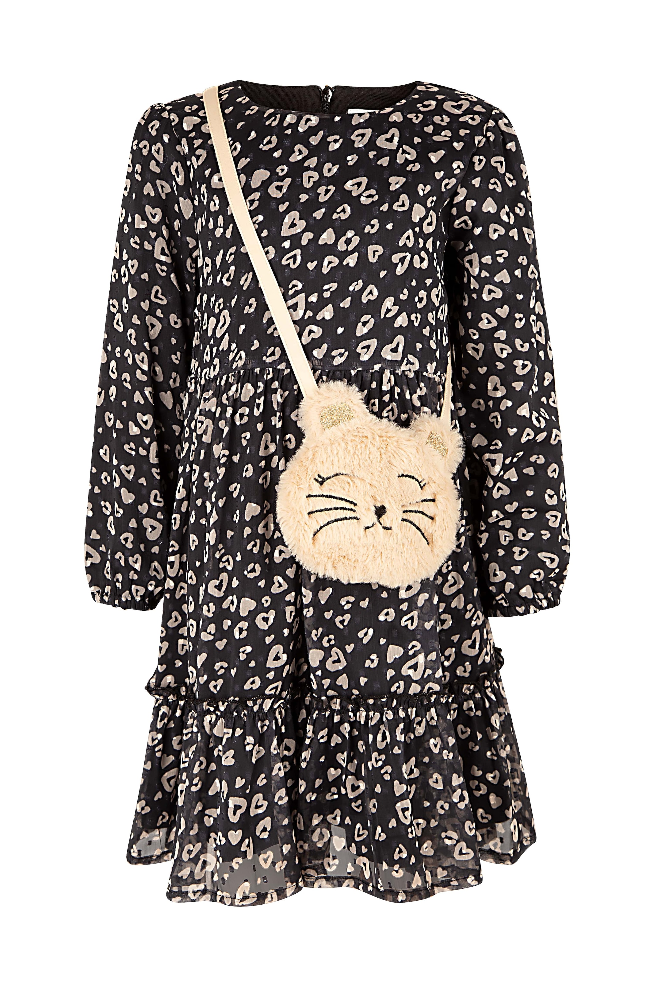 happy girls Sukienka w kolorze beżowy