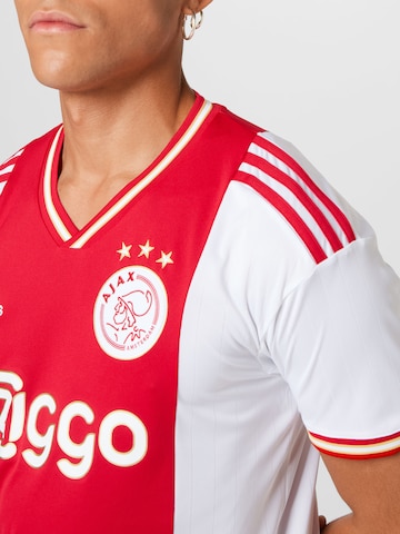 ADIDAS PERFORMANCE Αθλητική φανέλα 'Ajax Amsterdam 22/23 Away' σε κόκκινο