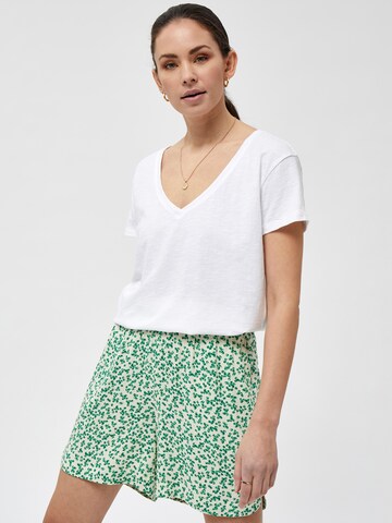 DESIRES Shirt 'Dannon' in Wit: voorkant