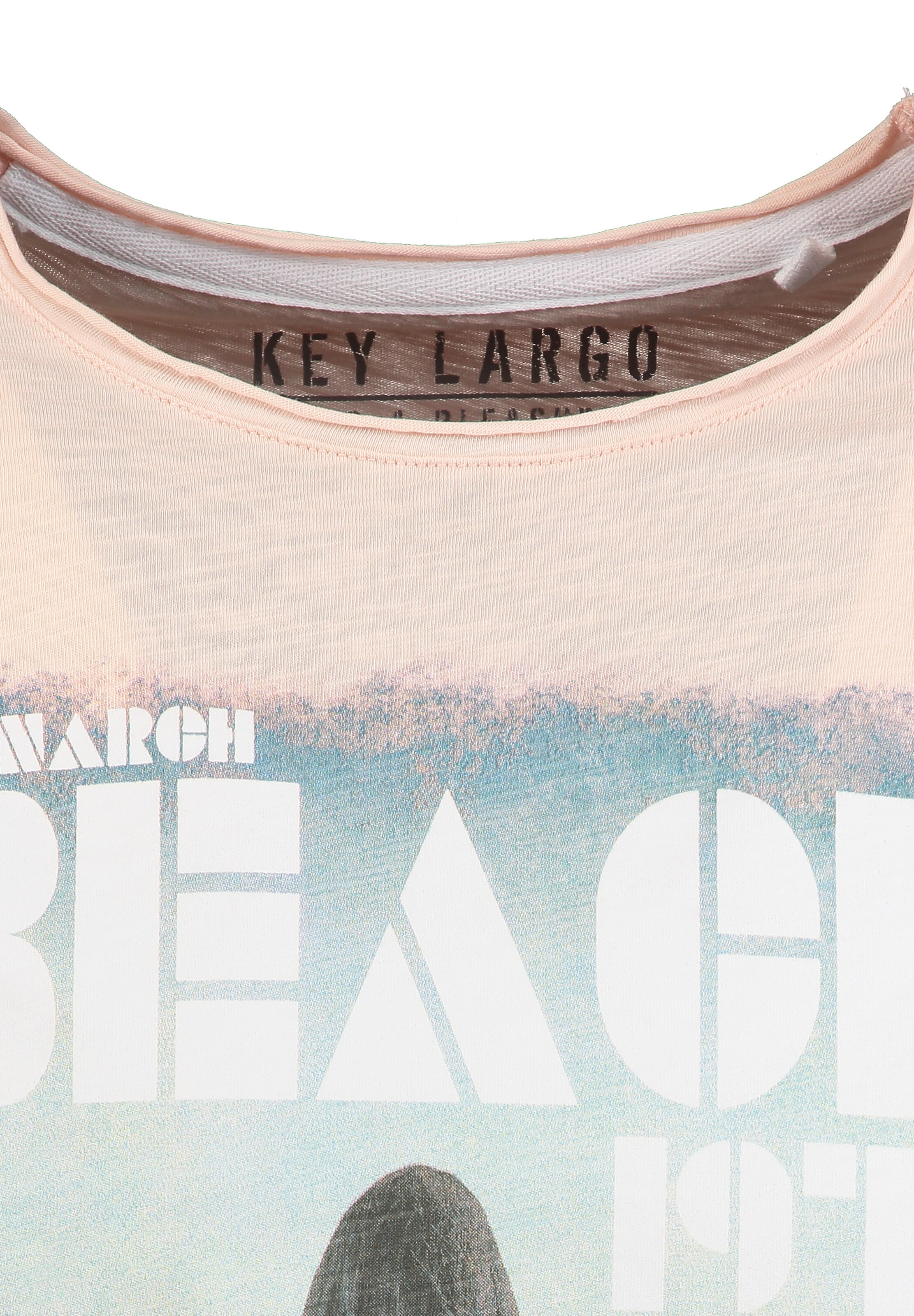 Key Largo Tričko 'KLMONARCH BEACH' – pink