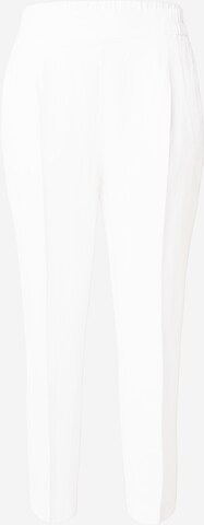 Sisley - regular Pantalón de pinzas en blanco: frente