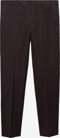 MANGO MAN Regular Pants 'Paris' in Brown: front