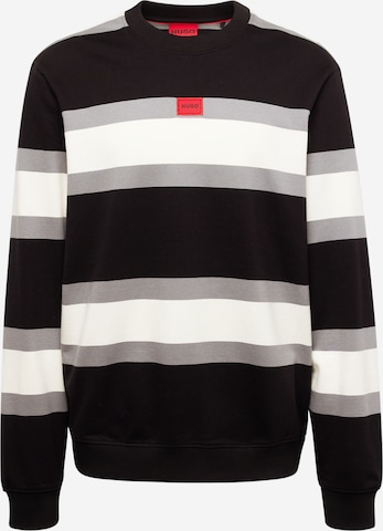 melns HUGO Red Sportisks džemperis: no priekšpuses
