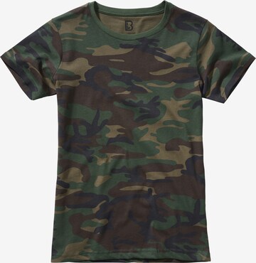 T-shirt Brandit en vert : devant